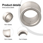 Fishing Reel Guide Ring Set of 8 Sizes for Protable Outdoor Models
