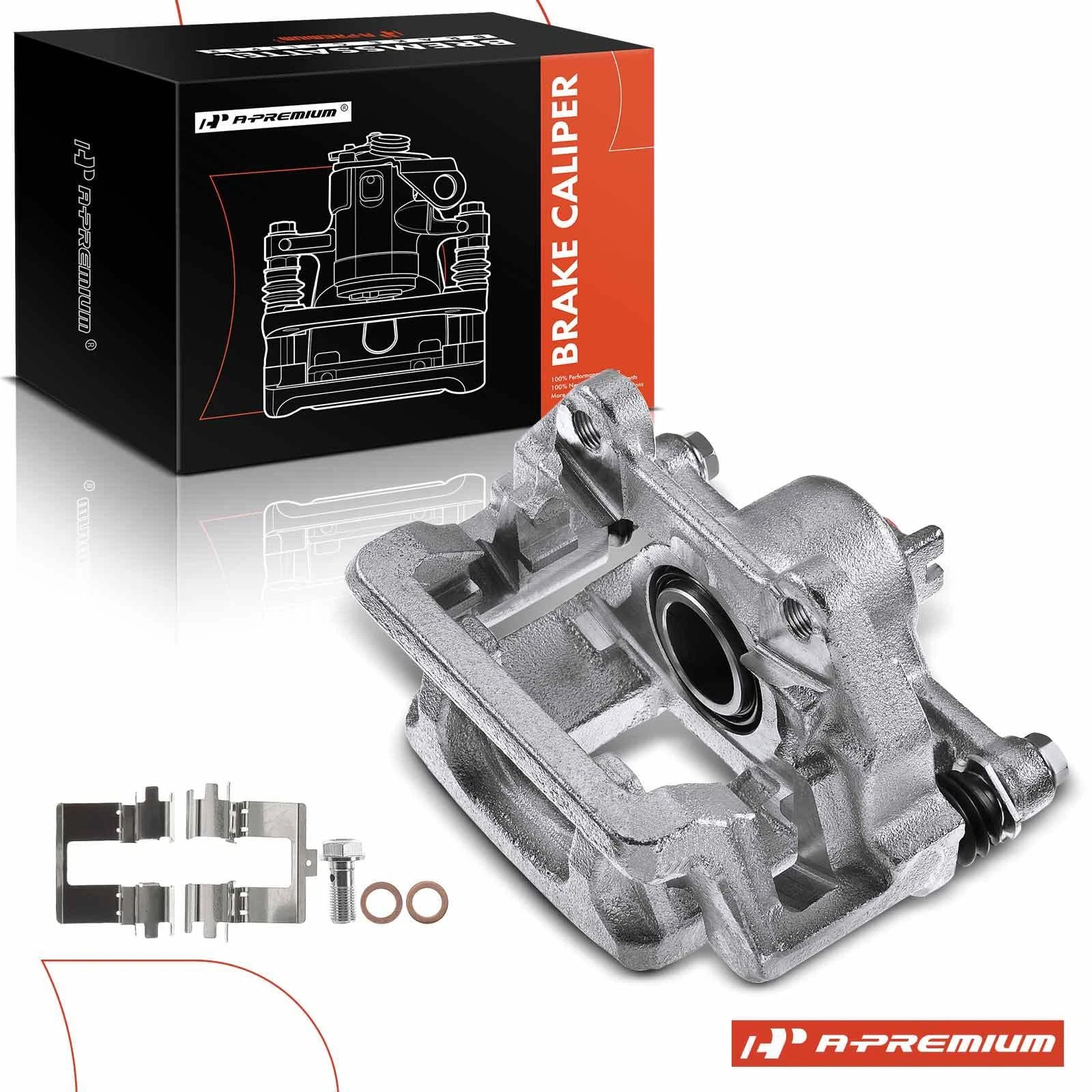 Rear Left Disc Brake Caliper with Bracket for Honda Pilot (2009–2015)