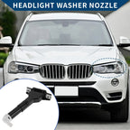 Front Driver Side Headlight Washer Nozzle for Honda Civic (2005-2011) 1 x Black