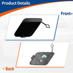 Tow Hook Cover Rear for BMW 1 Series F20 F21 Black