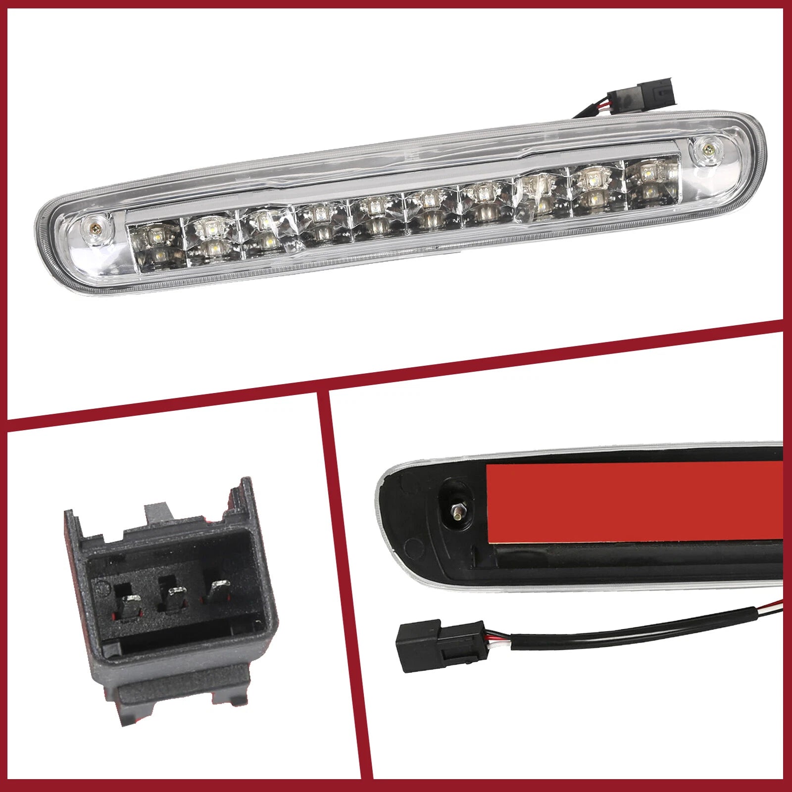 LED Third Brake Light for Chevy Silverado GMC Sierra (2007-2014)