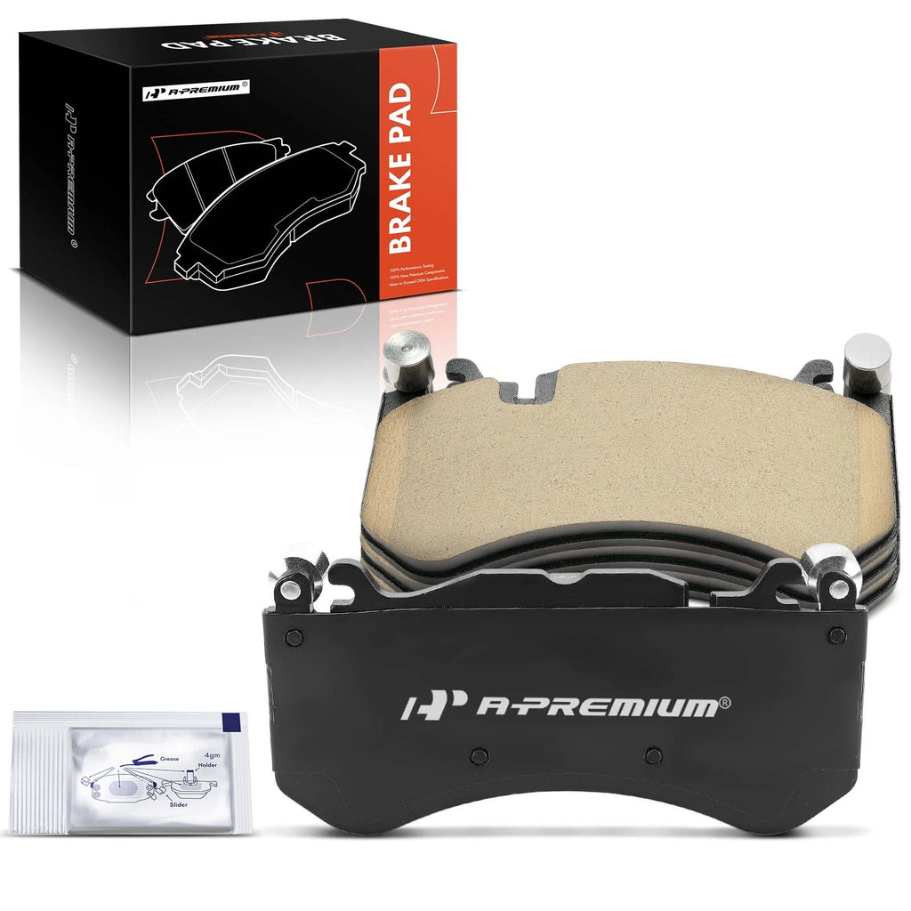 Set of 4 Front Ceramic Brake Pads for Mercedes-Benz C63 AMG (2012–2015)