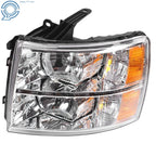 Set of 2 Headlights for Chevy Silverado 1500 2500 HD (2007-2014)