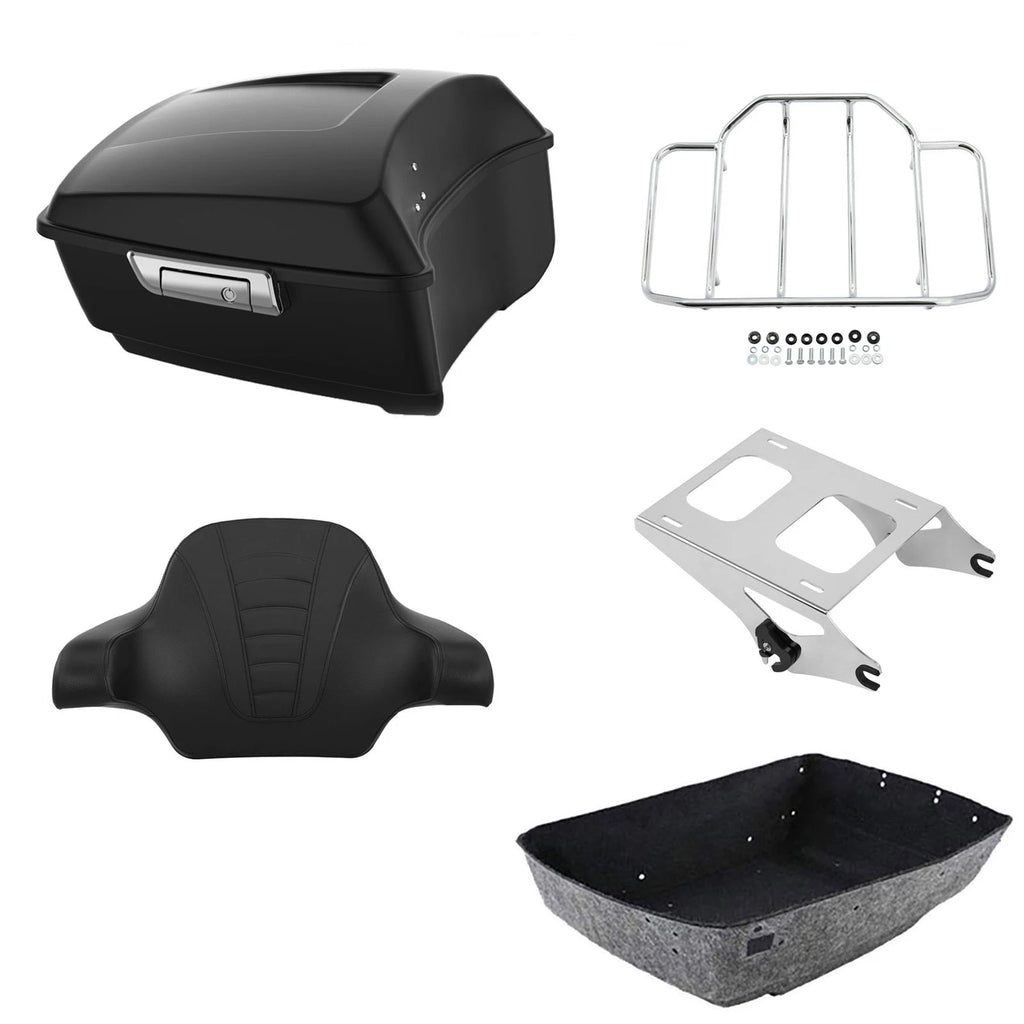 Trunk Luggage Backrest Rack for Harley Touring (2014–2026)