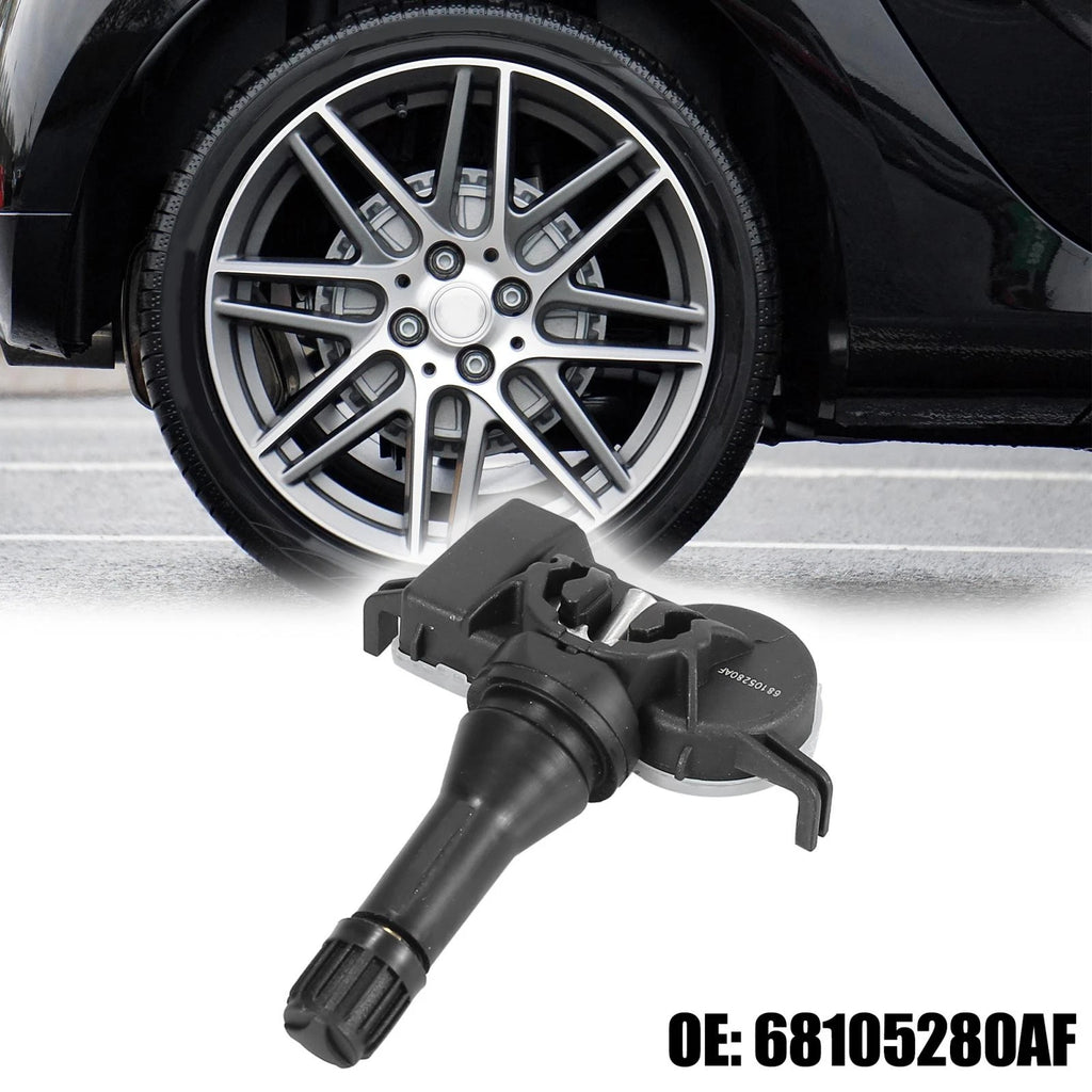 Set of 4 Tire Pressure Monitoring System Sensors for Dodge Dart (2013–2016) 68105280AF