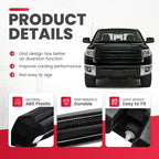 Upper Hood Bulge Molding Grille for Toyota Tundra (2014–2021) Gloss Platinum