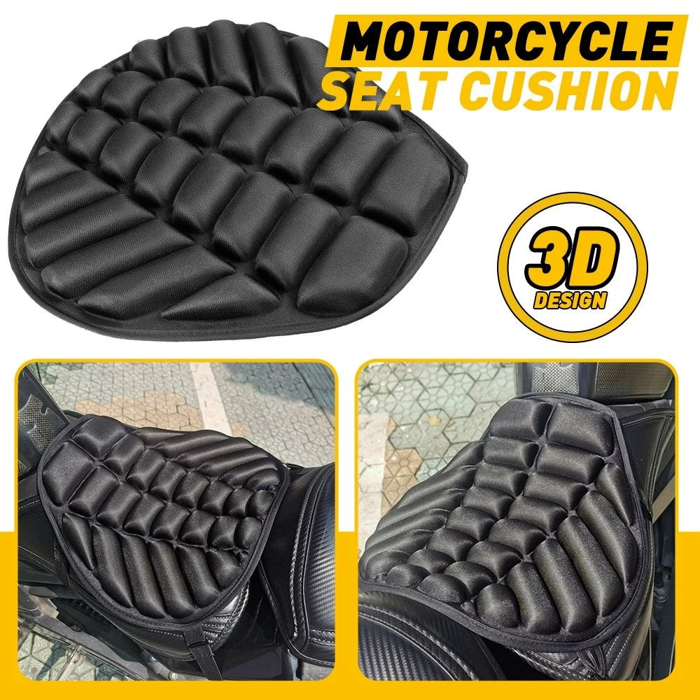 Gel Seat Cushion for Motorcycle (Universal Fit)