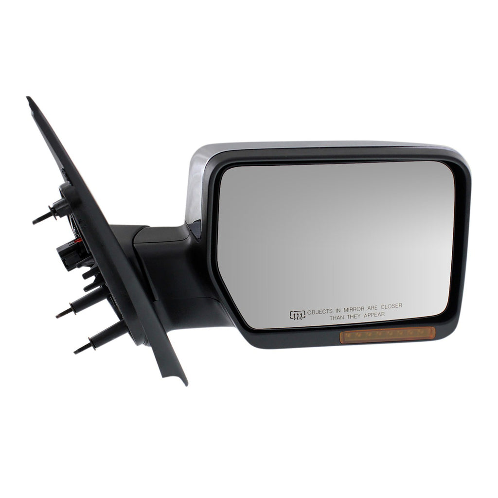 Power Mirror for Ford F-150 (2004–2006) Right Heated Chrome Signal Light