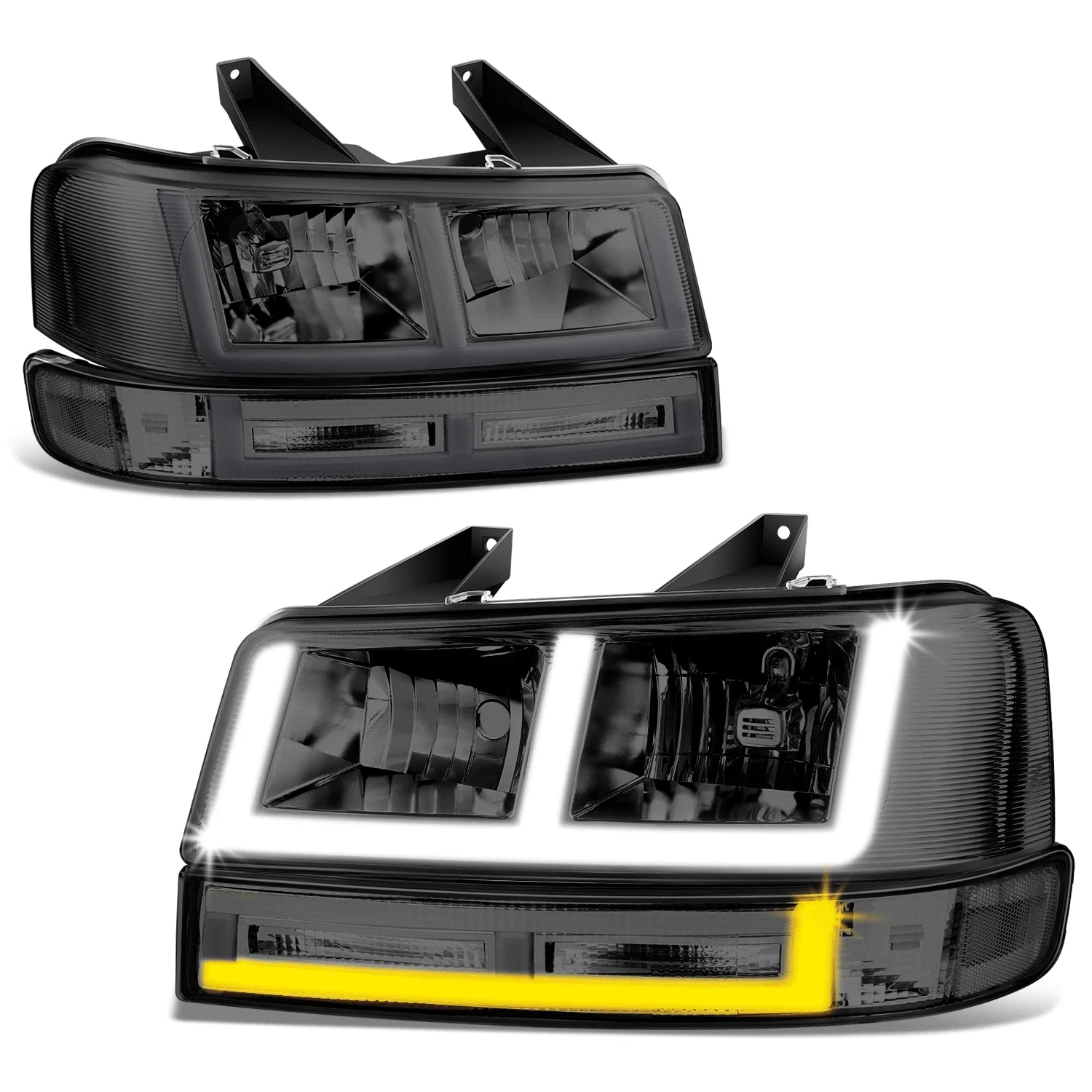 E-LED DRL Headlights for Chevrolet Express/Savana 1500-3500 (2003–2023)