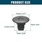 Fender Liner Clips for Honda Accord (30 Pcs) Black