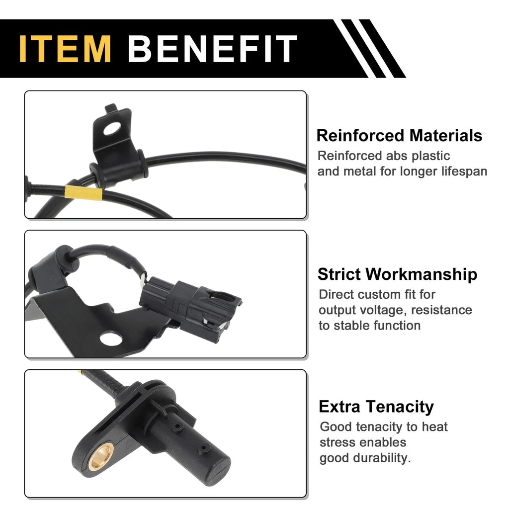 ABS Wheel Speed Sensor No. 956812W500 for Hyundai Santa Fe (2013–2018)