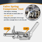 Proform Valve Spring Compressor for 3/8" & 7/16" Stud Mount (66784)