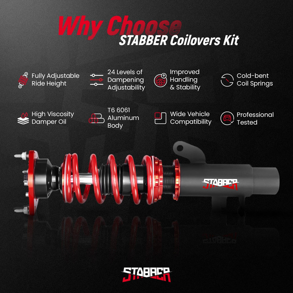 Adjustable Coilovers Suspension Kit for Ford Focus ST (2013–2018)
