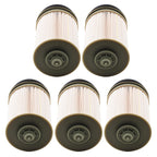 Set of 5 Fuel Filters for Detroit Diesel DD13/DD15/DD16 (2014–Present)