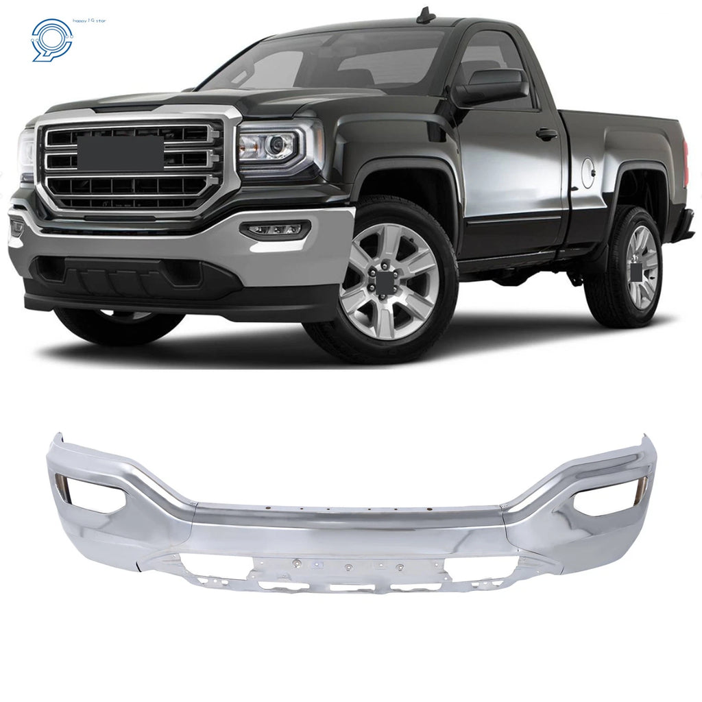 Chrome Front Bumper for GMC Sierra 1500 (2016–2018)