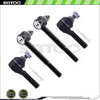 Set of 2 Front Tie Rod Ends for Toyota Pickup (1979–1995) ES2376 ES2374