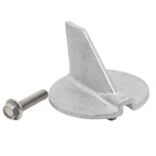 Zinc Trim Tab Anode for Yamaha Outboards (6E5-45371-01-00, 18-6097)
