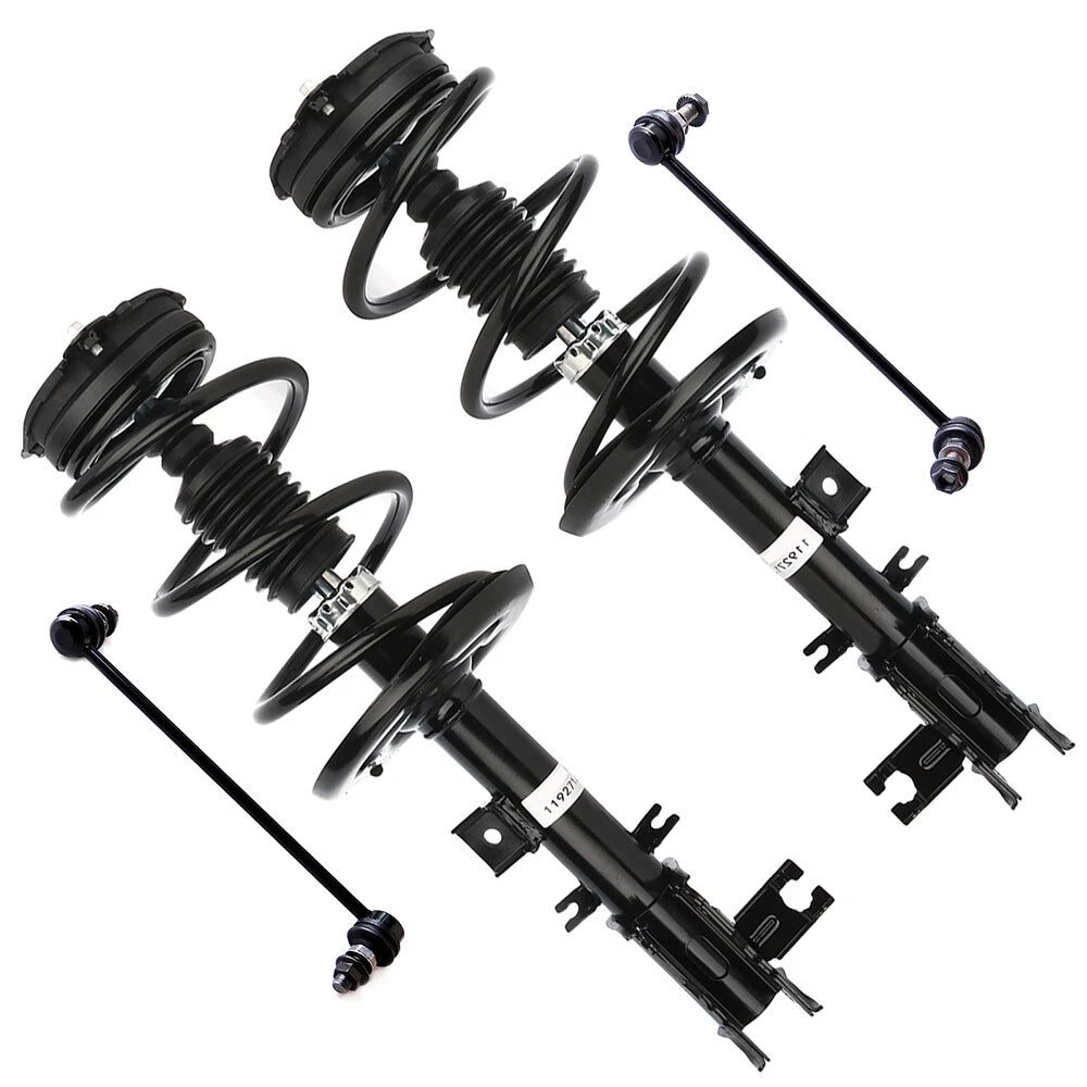 Front Struts Sway Bars End Links Kit for Nissan Murano (2009–2014)