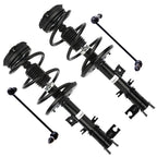 Front Struts Sway Bars End Links Kit for Nissan Murano (2009–2014)