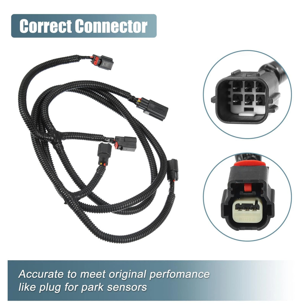 Rear Park Assist Wiring Harness 68031820AA for Dodge RAM 1500 2500 3500 (2013–2018)