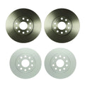 Disc Brake Rotors Kit for Audi VW (288mm Front & 271.8mm Rear)