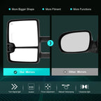 Towing Mirrors for Silverado Sierra (2014–2018) - Power Heated Smoke LED Turn Signal