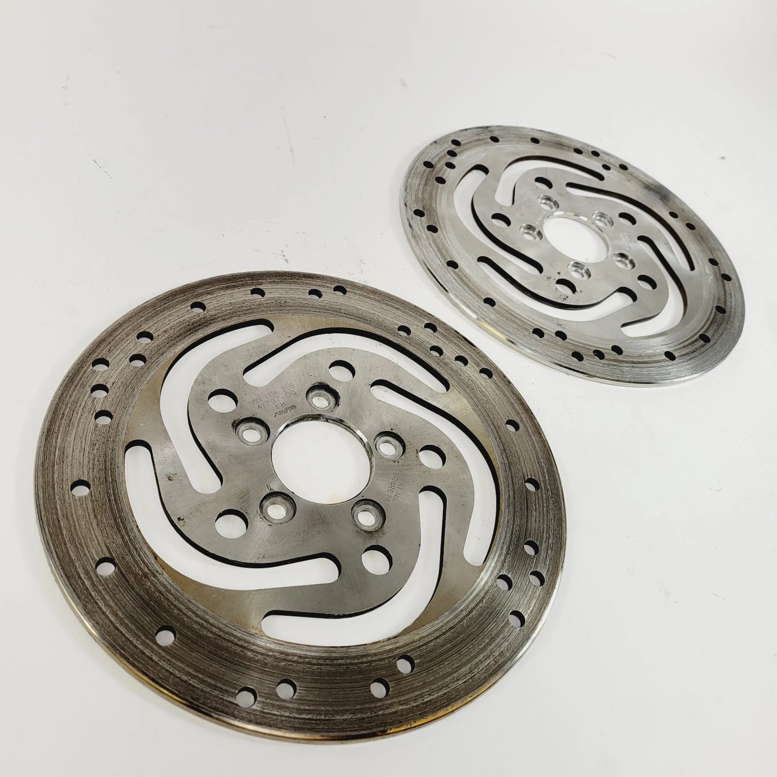 Front Wheel Disc Brake Rotors for Harley Davidson Dyna Fat Boy (2001–2017) 5848674