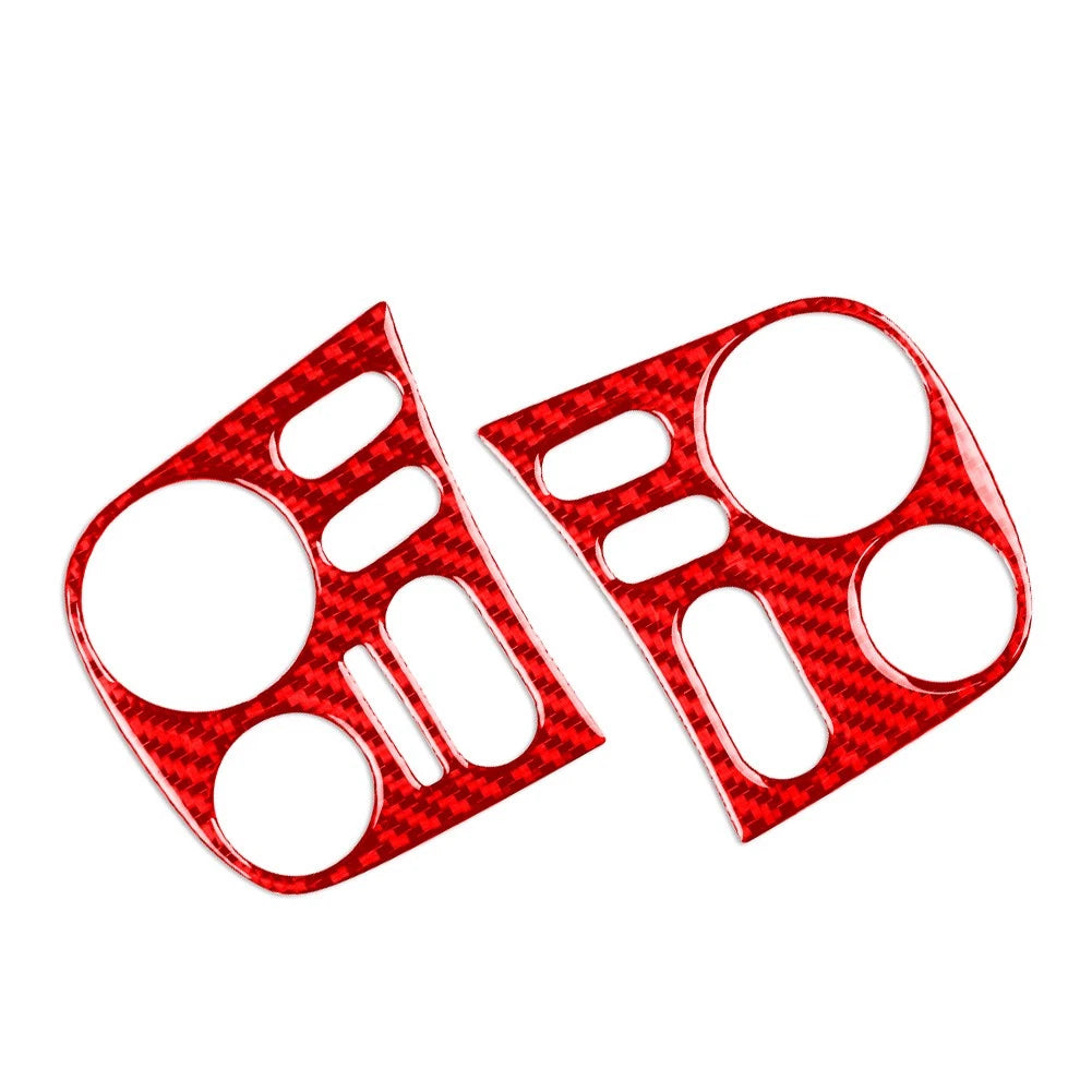 2X Interior Driver Side Dashboard Cover Trim for Honda S2000 (2004–2009) RHD Red