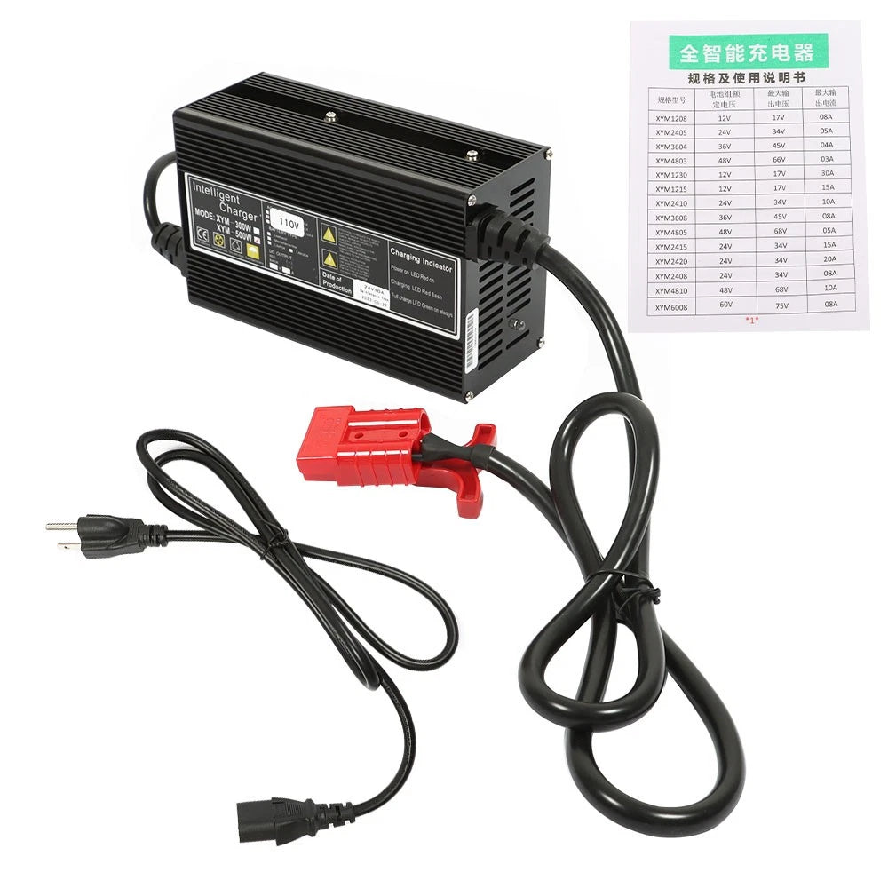 10 Amp Floor Scrubber Battery Charger 24V with SB50 Connector