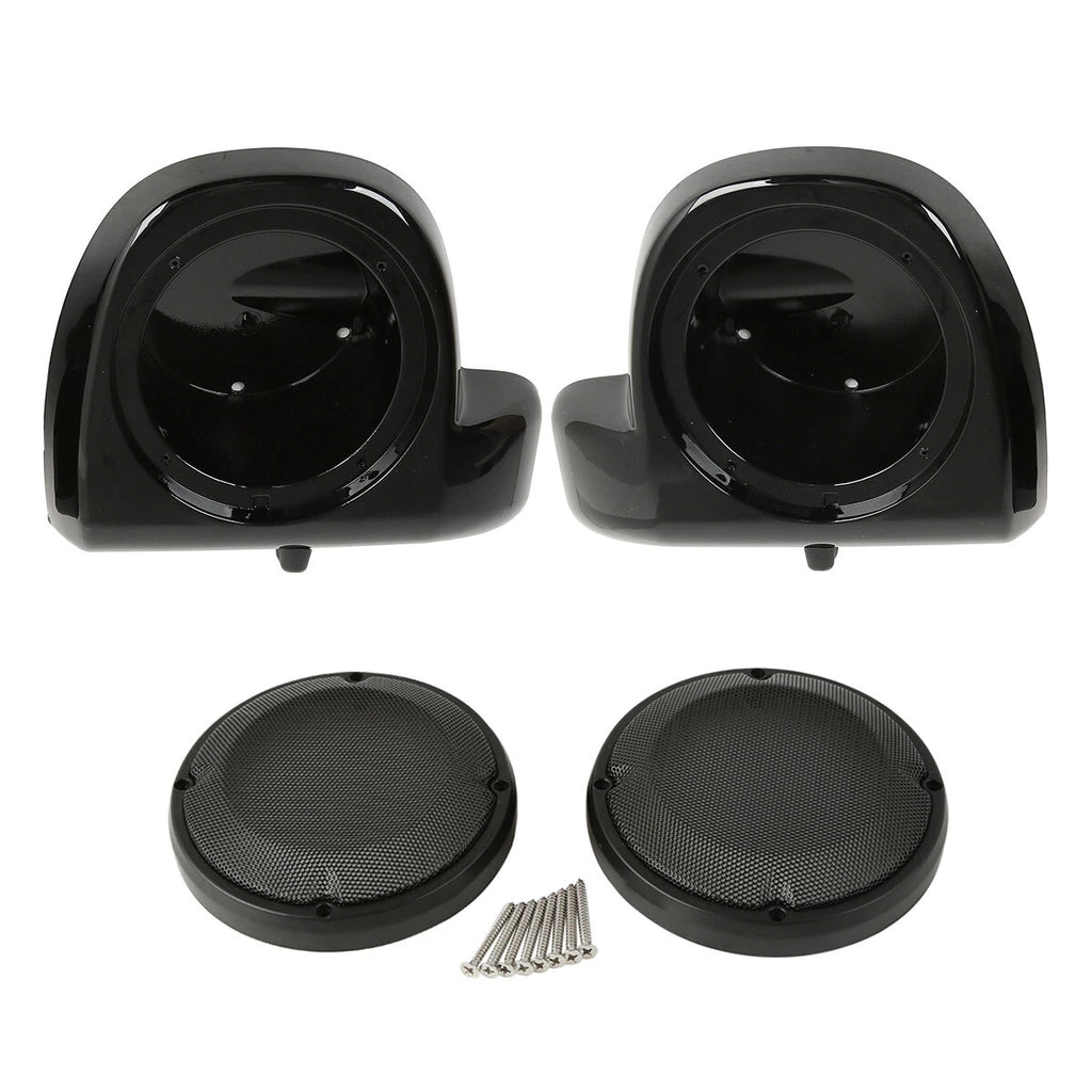 6.5" Lower Vented Speaker Pods Grills for Harley Road Glide (2014–2024)
