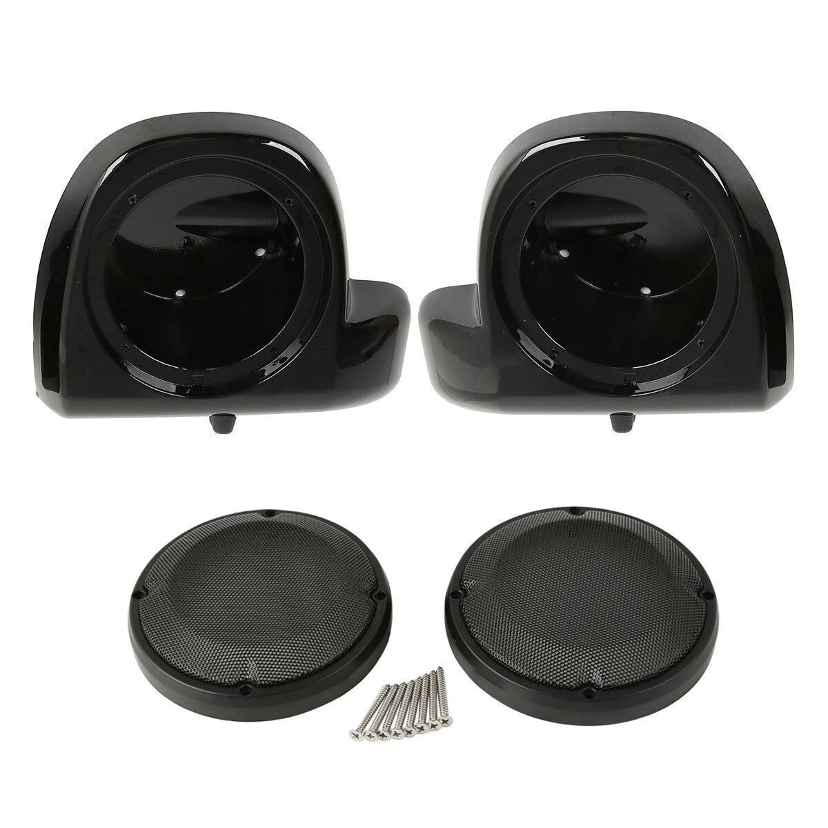 6.5" Lower Vented Speaker Pods Grills for Harley Road Glide (2014–2024)