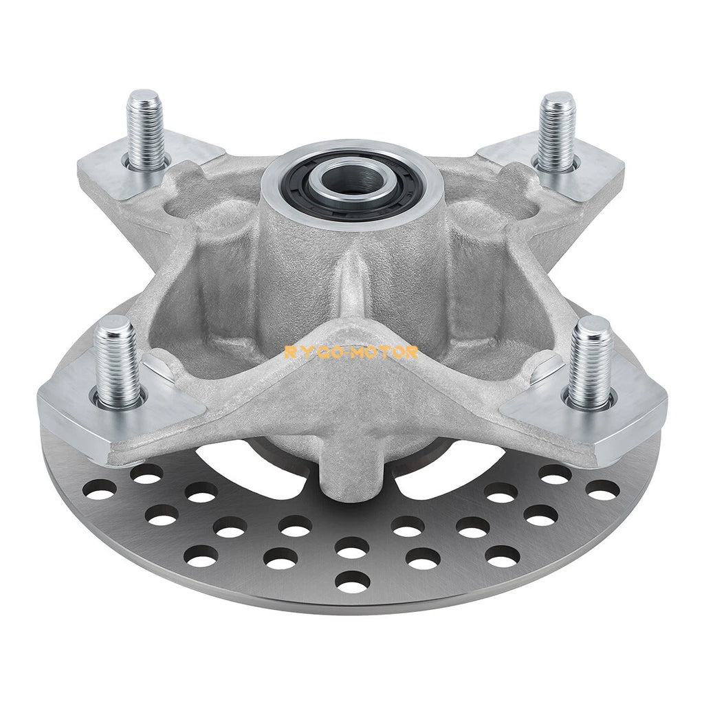 Front Wheel Hub & Brake Disc Rotor for Yamaha Raptor 660R 700 700R YFZ450 (2001–2020)