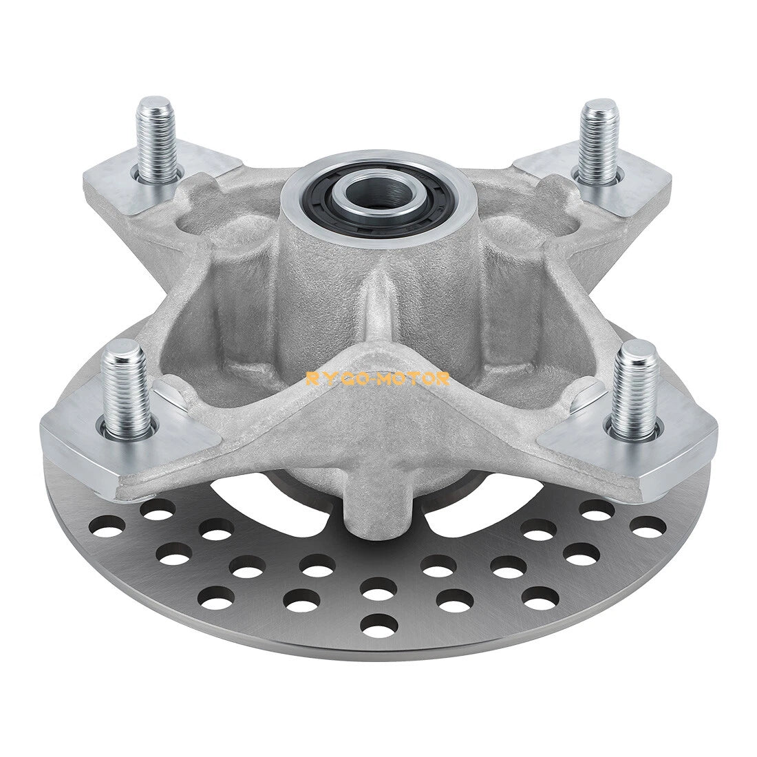 Front Wheel Hub & Brake Disc Rotor for Yamaha Raptor 660R 700 700R YFZ450 (2001–2020)