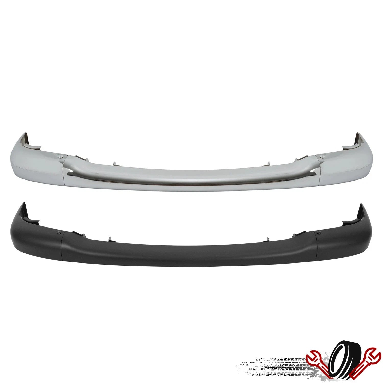 Front Bumper Face Bar with Mounting Brackets for Dodge Dakota (1997–2004)