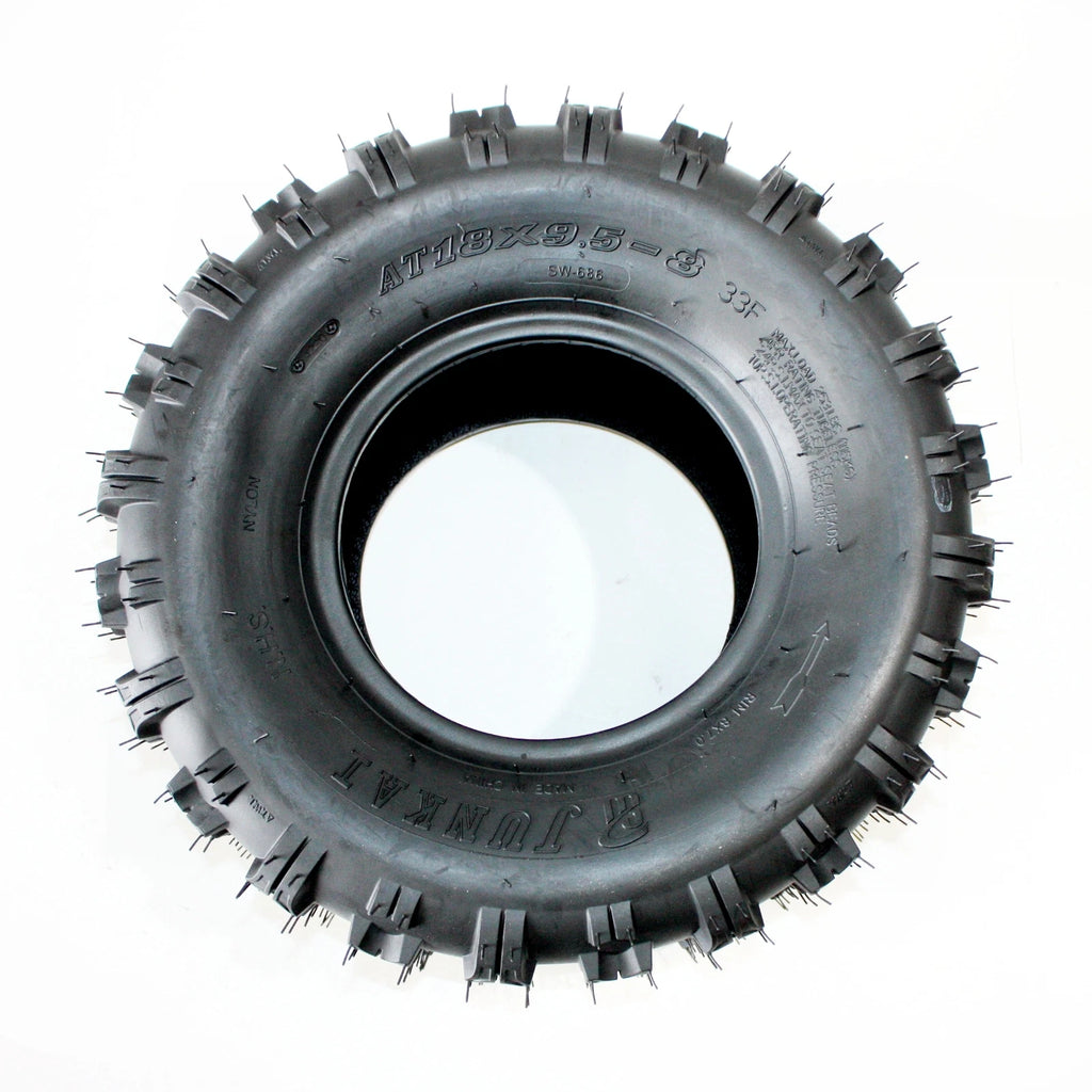4-Ply 18 x 9.50-8 Rear Tire for 150cc Quad Dirt Bike ATV