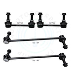 Set of 4 Front Rear Sway Bar End Links for Ford Fusion Edge Lincoln MKZ (2013–2018)