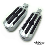 Groove Gear Skull Footpegs for Yamaha V-Star 1000, 650, Royal Star, V-Max