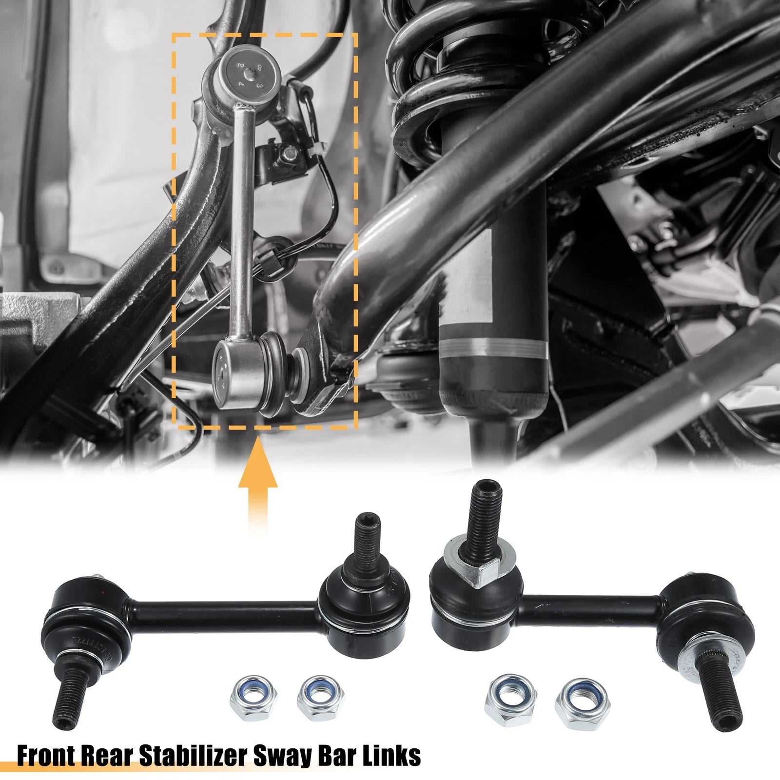 Set of 4 Sway Bar Links for Infiniti G35 (2003–2006)