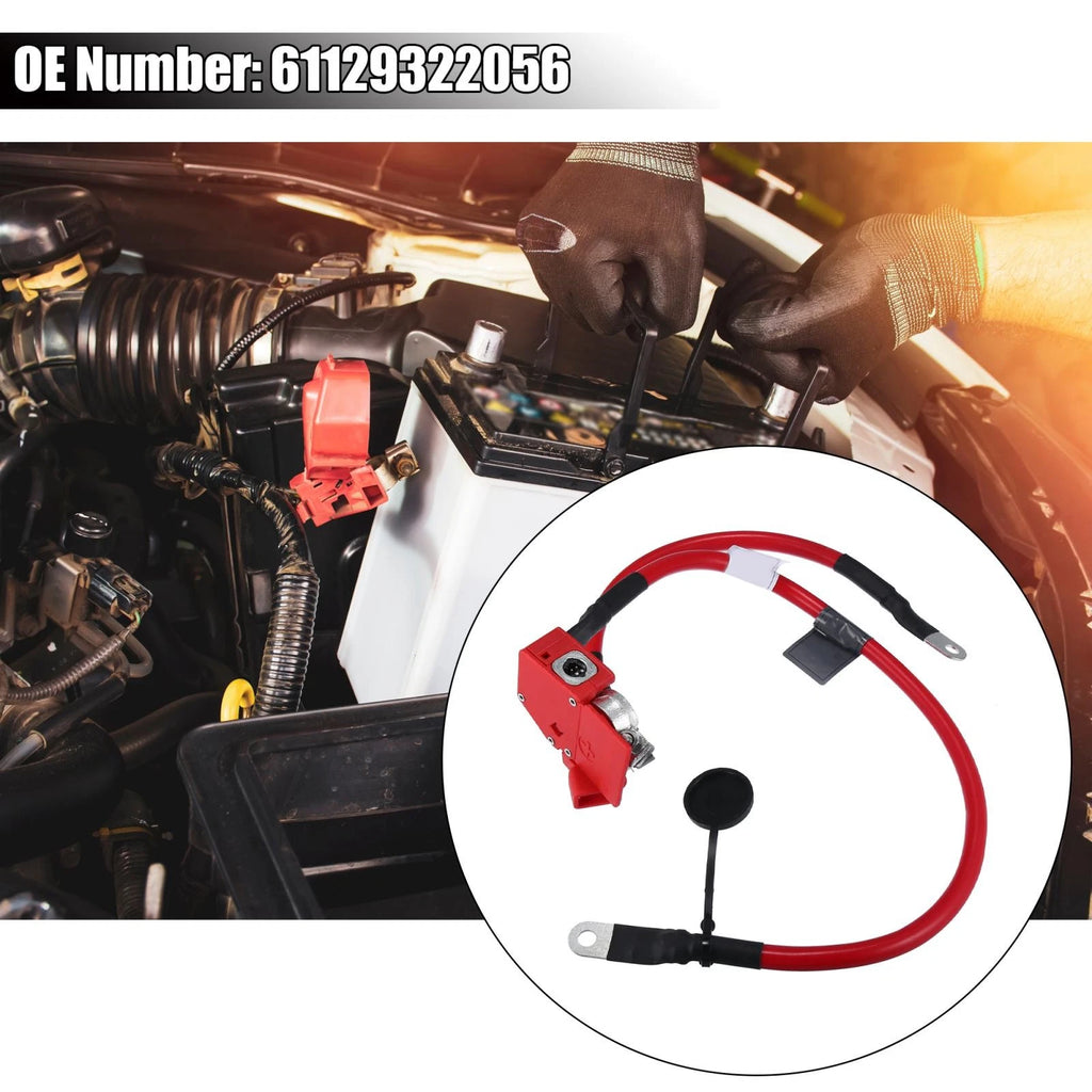 Positive Terminal Battery Cable for BMW X6 (2015–2018) 61129322056 Red