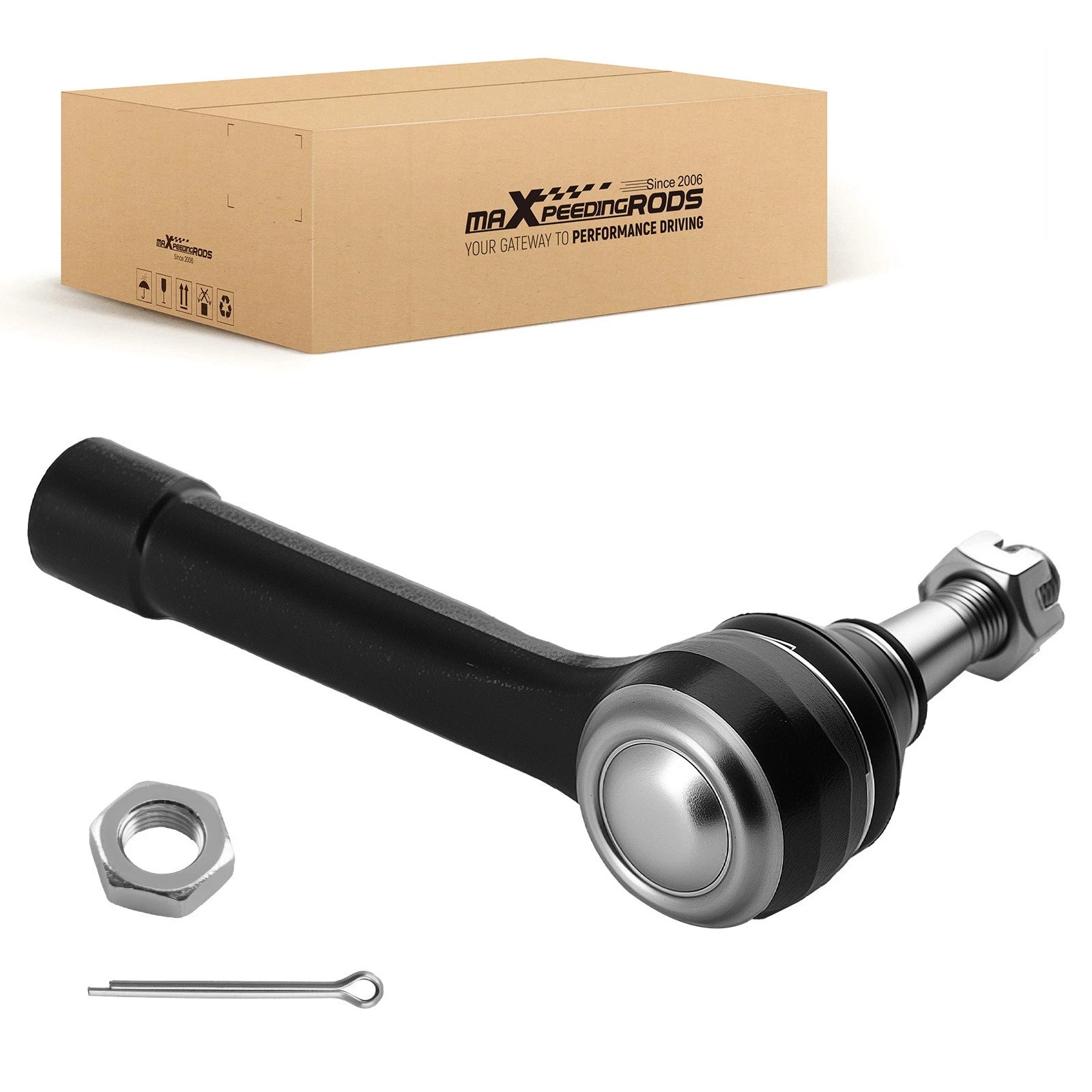 Front Outer Tie Rod for Chevy Silverado Sierra 1500 Tahoe (1999–2006)