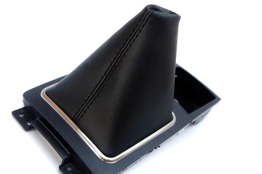 Manual Shift Boot for Mitsubishi Lancer (2008–2016) - Black Leather Synthetic