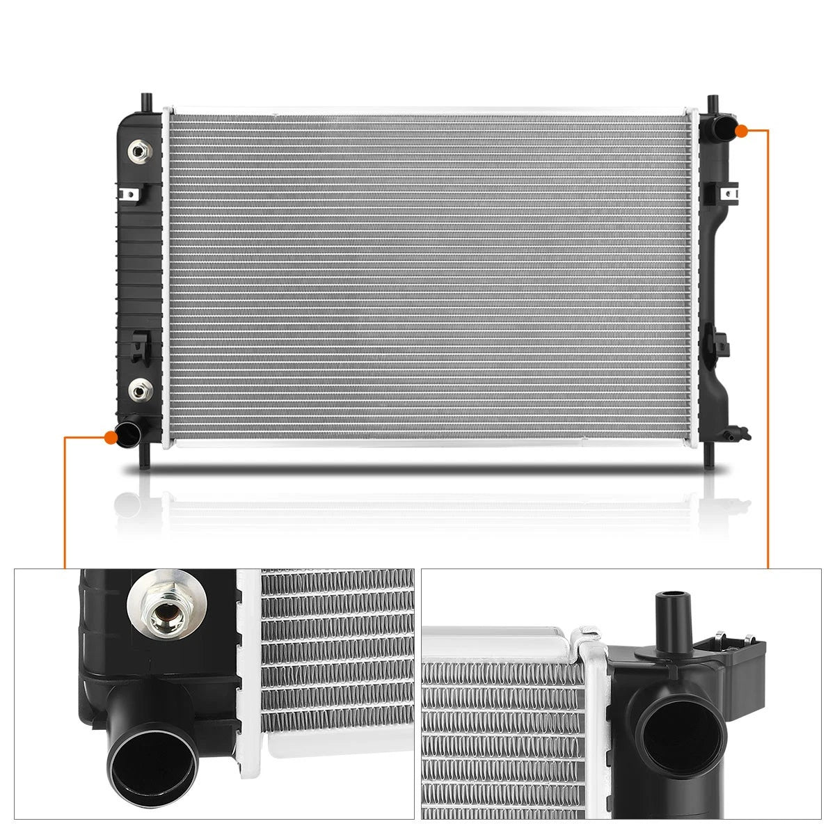 Aluminum Core Cooling Radiator DPI-13140 for Equinox/Terrain (2010–2017)