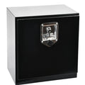 Tool Box for Pickup Truck (18"x12"x14") - Black Steel with Lock & Key