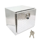 Aluminum Underbody Tool Box for Truck Bed Trailer RV (18"x17"x18")