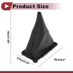 1 Pc Gear Shift Stick Gaiter for Toyota Corolla (2001–2013) Black Faux Leather