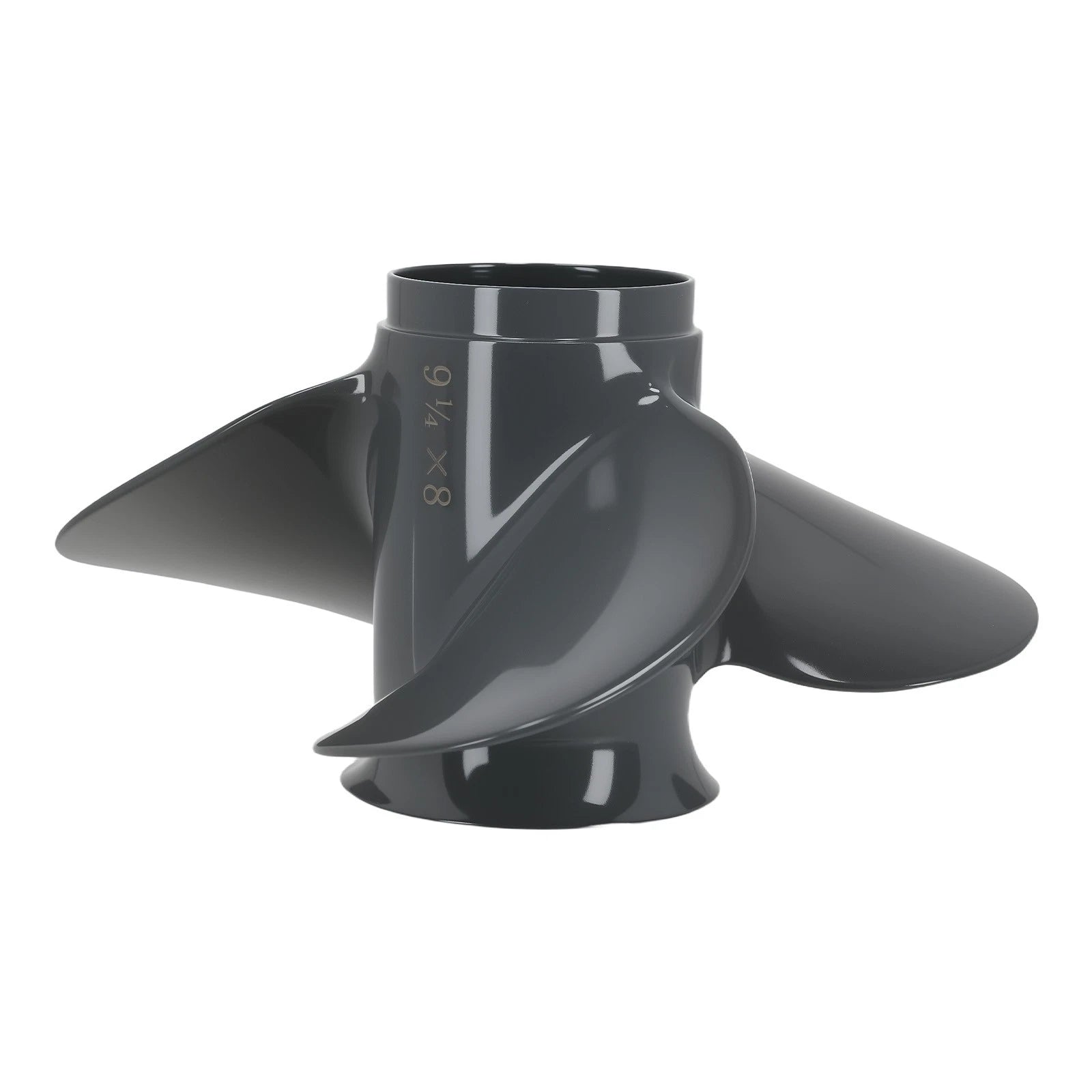 8 Spline Boat Propeller for Honda BF9.9 BF15, Yamaha F9.9 F15 (8") 3 Blade