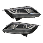 Set of 2 Headlights for Honda Odyssey (2018-2020) Halogen Clear Lens