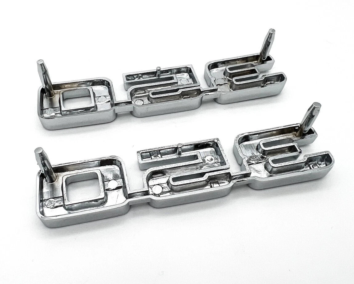 Fender Emblems Chrome White Fill Replacement for 1969 Chevrolet Camaro