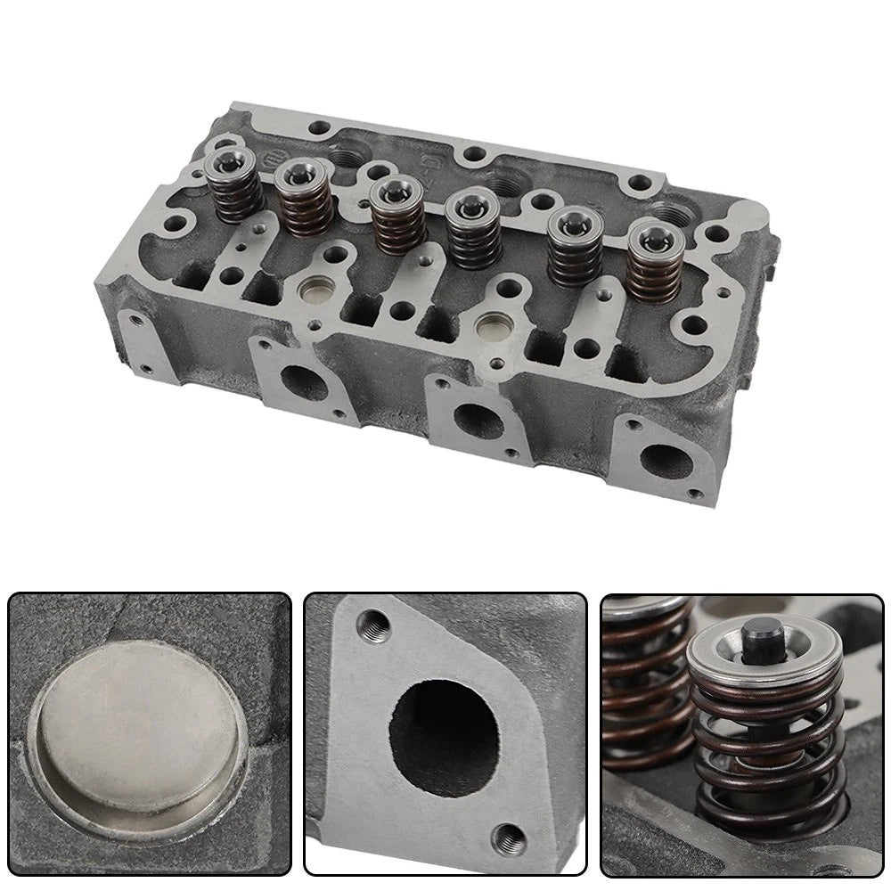 Complete Cylinder Head with Valve Spring & Gasket Kit for Kubota RTV1100