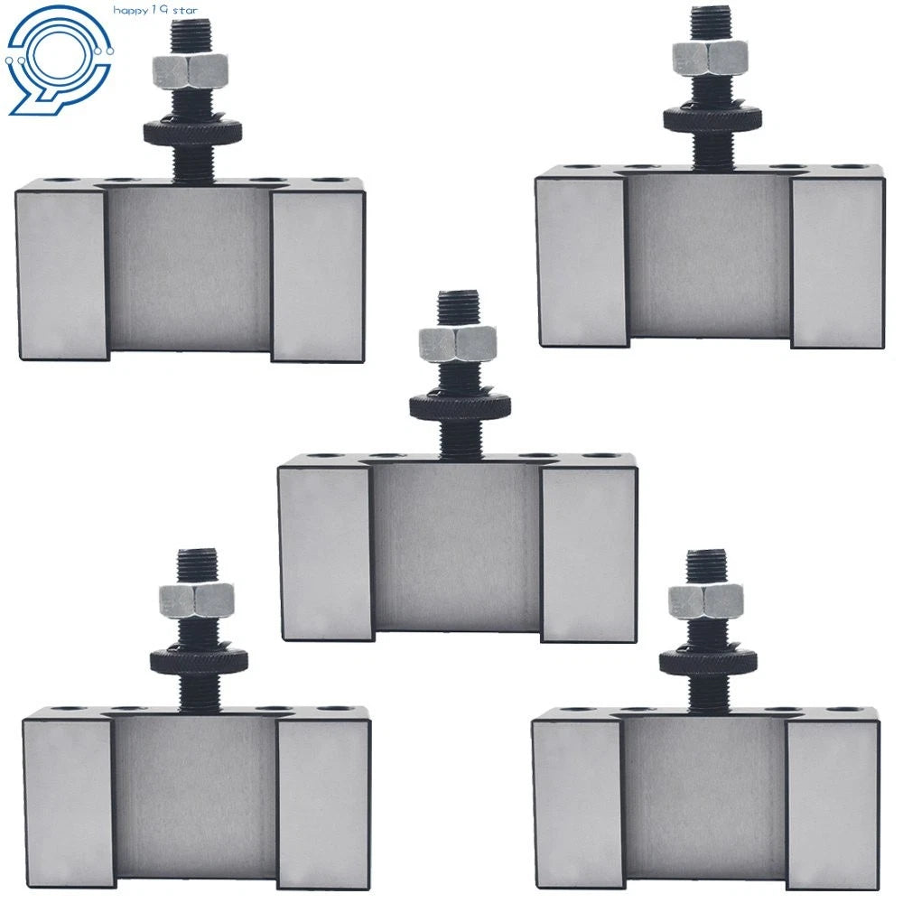 5 Pack AXA #1 250-101 Lathe Turning & Facing Holder Quick Change Tool Post